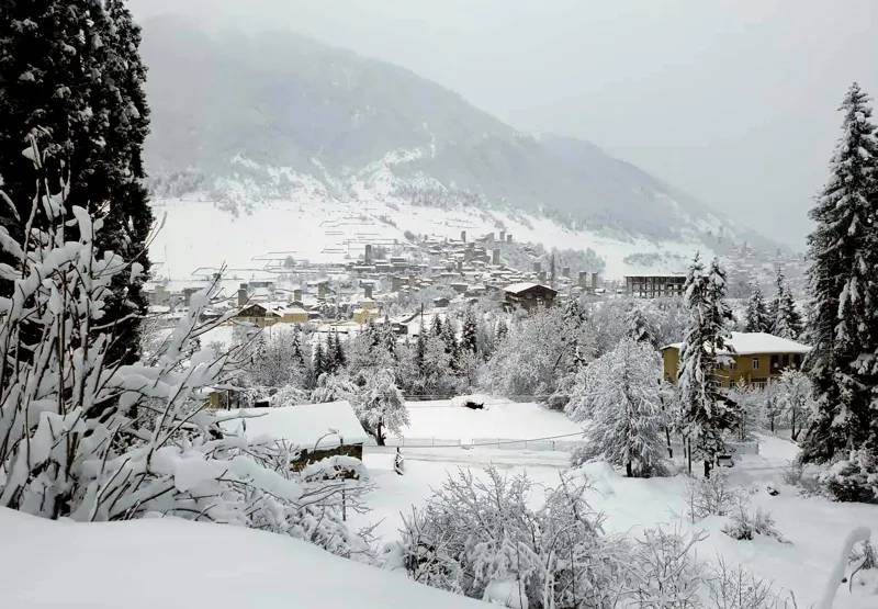 «Сваны удивлены,такой суровой зимы давно не было» -  Фоторепортаж из прекрасной Сванетии