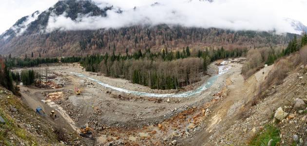 В рамках проекта «Ненскра ГЭС» к концу года будет построено 11 мостов