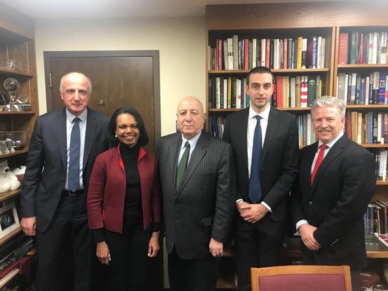 Кондолиза Райс встретилась с представителями «Тибиси групп»