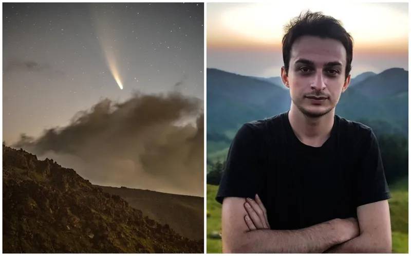 Грузинский астрофотограф зафиксировал редкую комету – «Этот удивительный объект  не приблизится к Земле еще 6800 лет»