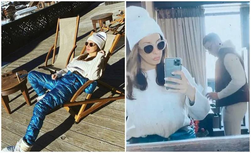 Кета Топурия отдыхает со Львом Деньговым в Альпах – фото из «Инстаграма» певицы