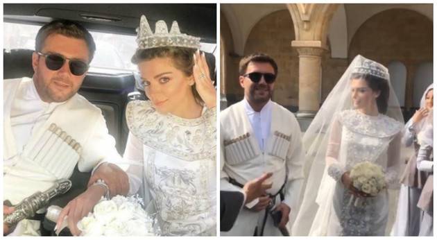 Сказочная свадьба Ноэ Сулаберидзе и Жанет Кердикошвили