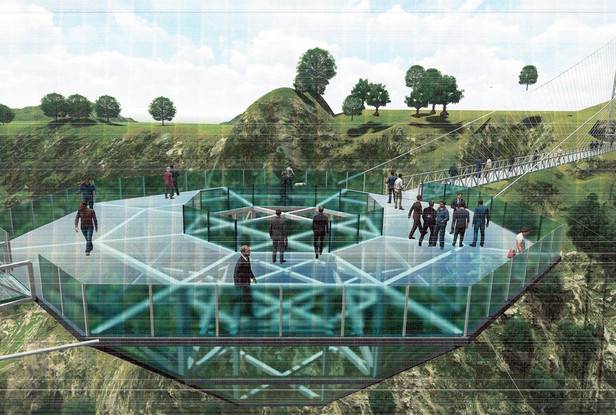 240-метровый стеклянный мост и туристическая инфраструктура на 60 млн долларов – что планируется в Дашбашском каньоне