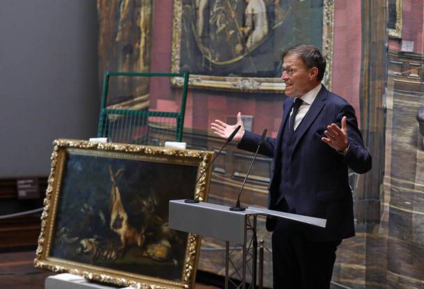 "Десятилетия назад его привез советский офицер»,  - как Грузия вернула Германии полотно XVII века.