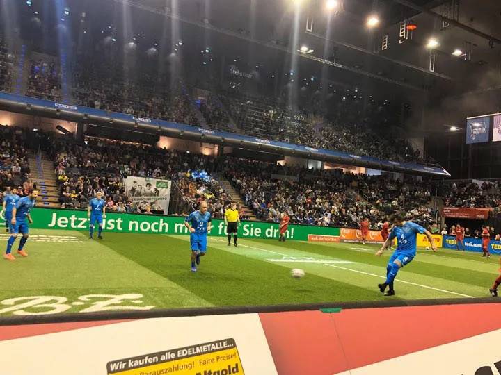 В турнире легенд команда тбилисского «Динамо» одержала победу над «Байером» из Леверкузена