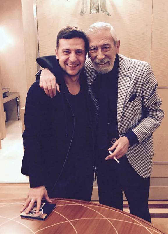 Новый президент Украины обожает Кикабидзе и хинкали