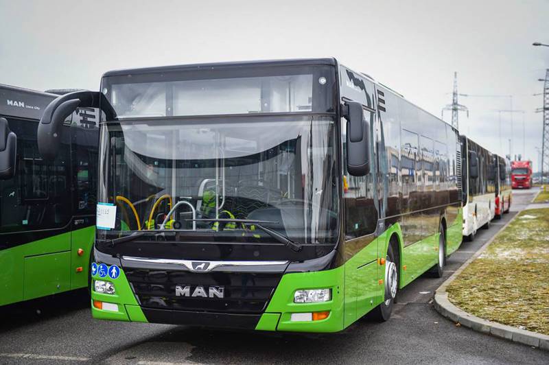 Как выглядят снабженные видеокамерой автобусы фирмы “MAN”, которые появятся на улицах Тбилиси