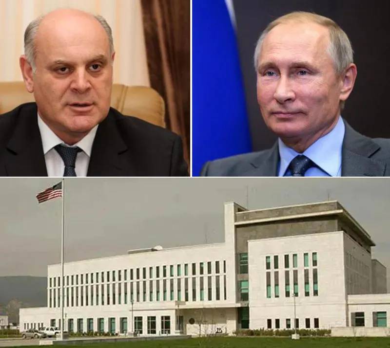 Путин поздравил Аслана Бжания с победой на т.н. выборах – какое заявление распространяет посольство США в Грузии