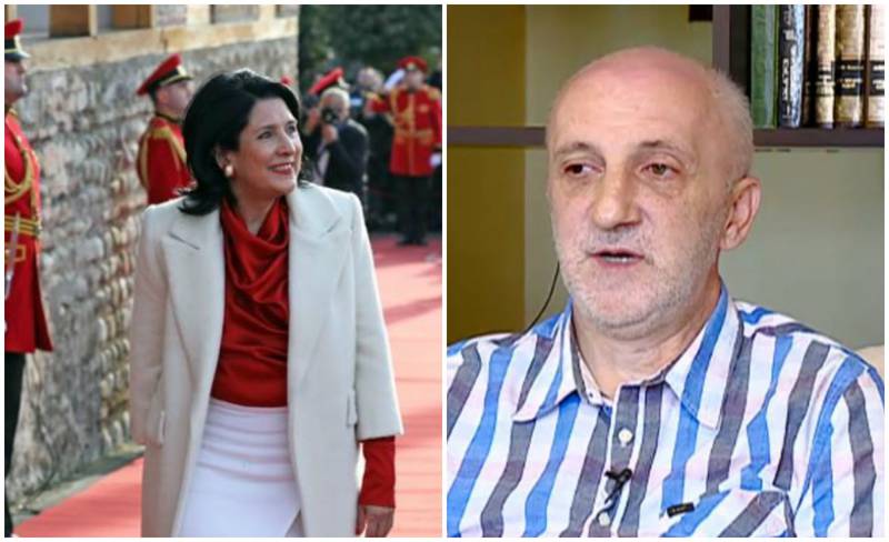 Гия Хухашвили о президенте Грузии- «Она очень слабая фигура и должна будет плясать под дудку «Грузинкой мечты»