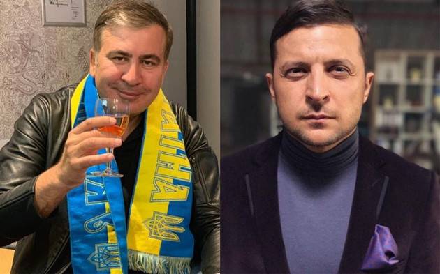 Саакашвили просит у Зеленского вернуть ему украинское гражданство