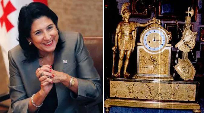 Антикварные люстры, ковры и часы – сколько потратила Саломе Зурабишвили на обустройство резиденции