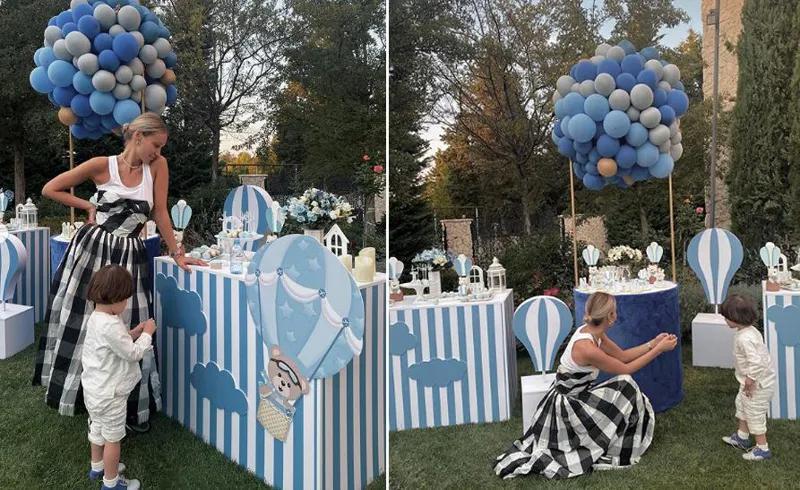 «С Днем Рождения, моя вселенная» - младшему сыну Кахи Каладзе исполнилось 2 года (фото празднования).