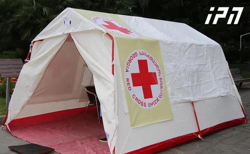 В Тбилиси планируется разместить полевые палатки