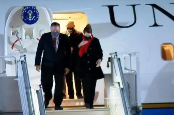 Государственный секретарь США Майк Помпео прибыл в Тбилиси