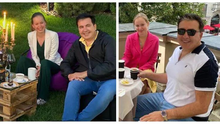 У Саакашвили роман с молодым украинским политиком? - «Девушка периодически живет в его резиденции, у них серьезные отношения» (скандальные фото)