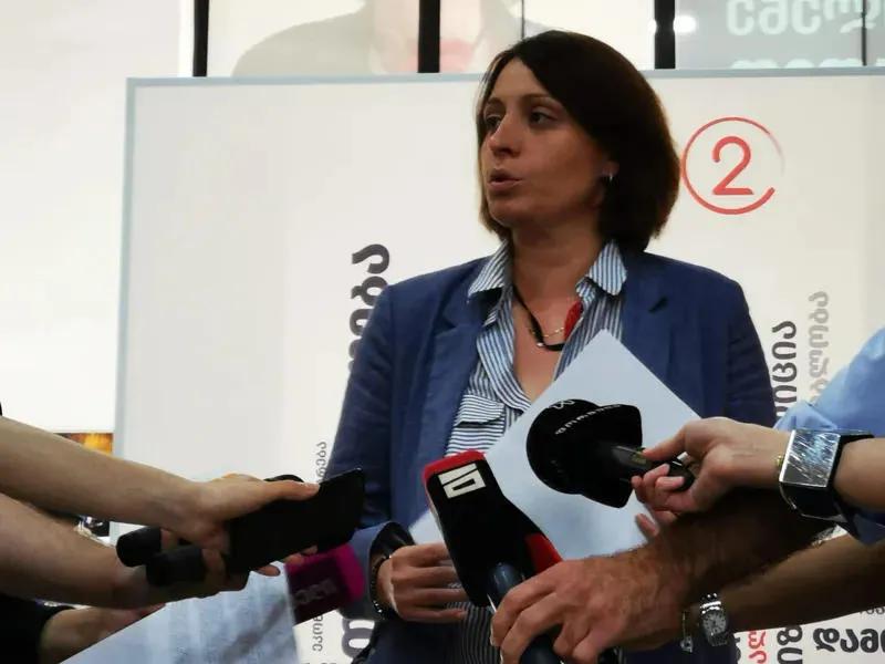 Элене Хоштария – Я приняла решение начать самостоятельную политическую жизнь