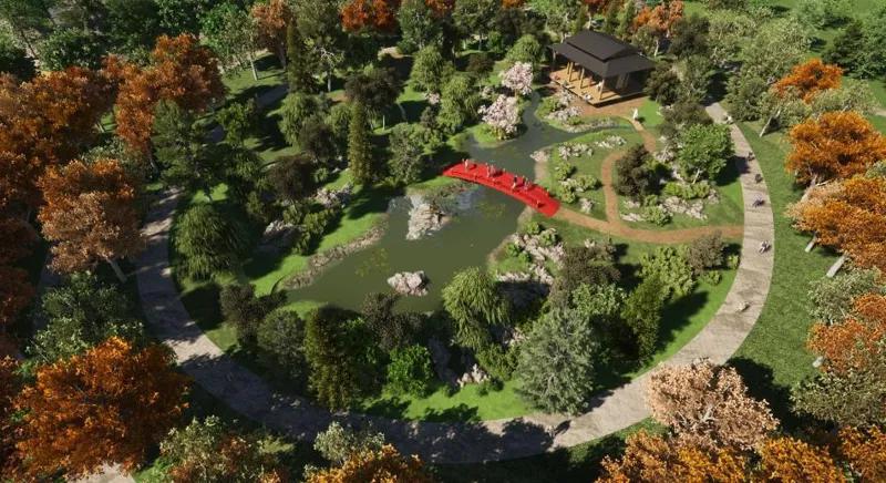 Японский и французский сады, пространства для развлечений и отдыха - каким будет Центральный парк Тбилиси (фото)