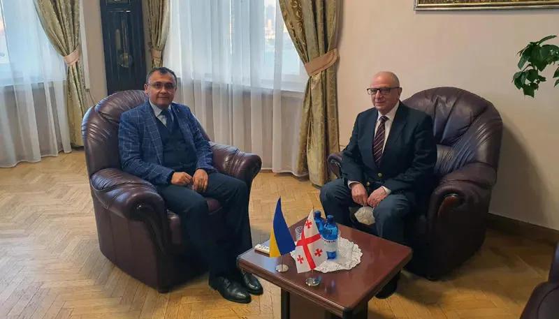 Посол Грузии в Украине Теймураз Шарашенидзе вернулся в Киев и приступил к исполнению своих обязанностей
