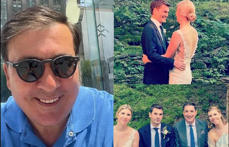 «Я приехал по семейным делам» - Михаил Саакашвили присутствовал в США на свадьбе двоюродного брата: фото сказочной свадьбы Георгия Аласания в Нью-Йорке
