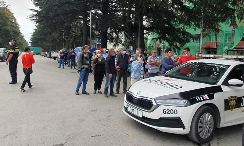 Напавший на филиал «Банка Грузии» в Кварели задержан