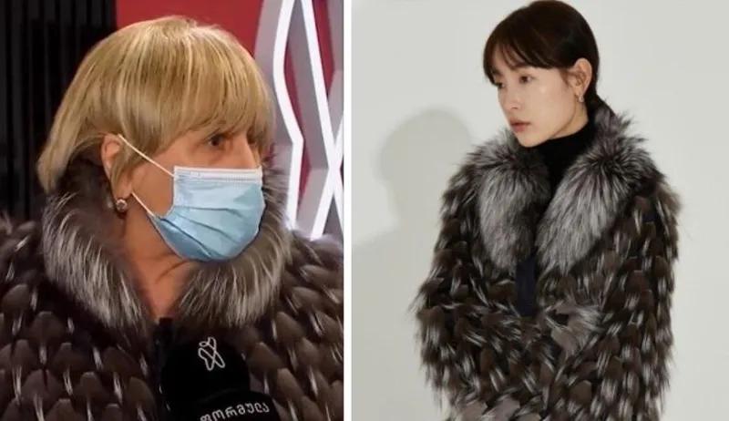 Стиль Гиули Аласания   - Сколько стоит шуба, которой мать экс-президента покорила соцсети