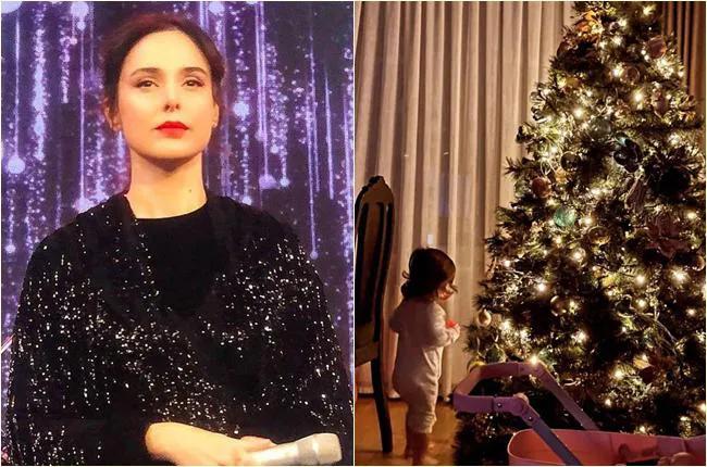 «Она все еще не спит» - Софо Нижарадзе публикует фото Элис Марии у елки