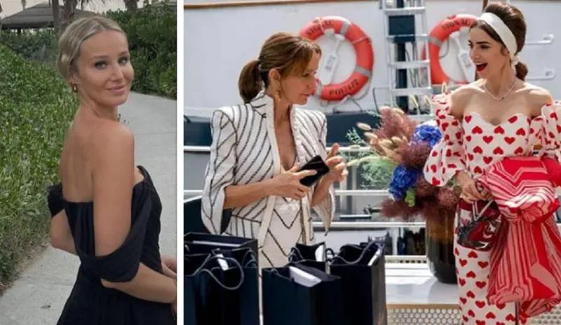 Одежда от Ануки Арешидзе в популярном сериале Netflix - одно из самых ярких платьев главной героини Emily in Paris (фото)