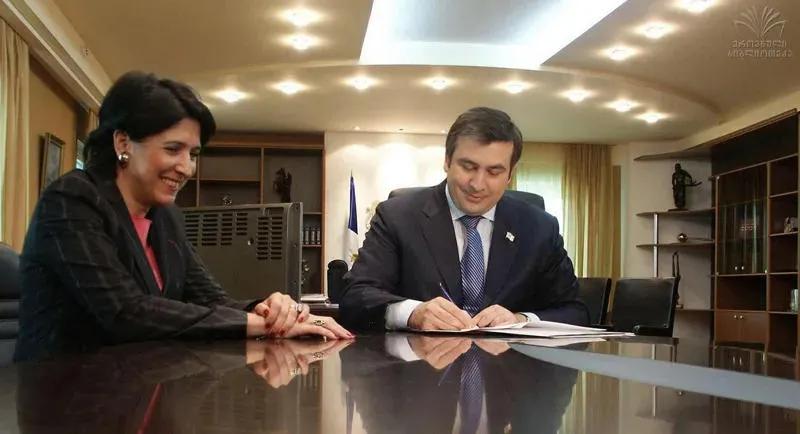 Михаил Саакашвили обращается с открытым письмом к Саломе Зурабишвили