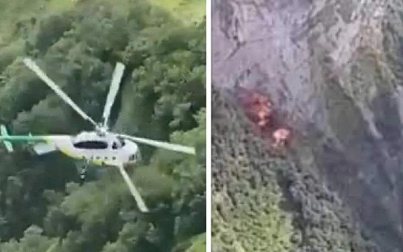 «На борту вертолета находились 8 человек»  - МВД распространяет заявление по поводу трагедии, произошедшей в Гудаури