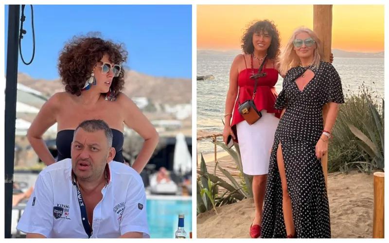 "Лакшери" отдых  грузинского парламентария на острове - Бека Одишария в Греции с женой и известным дизайнером (фото)