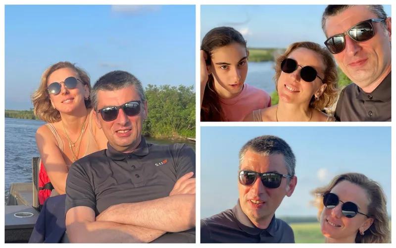 Георгий Гахария публикует фото с женой и дочкой - альбома экс-премьера из "Инстаграма"