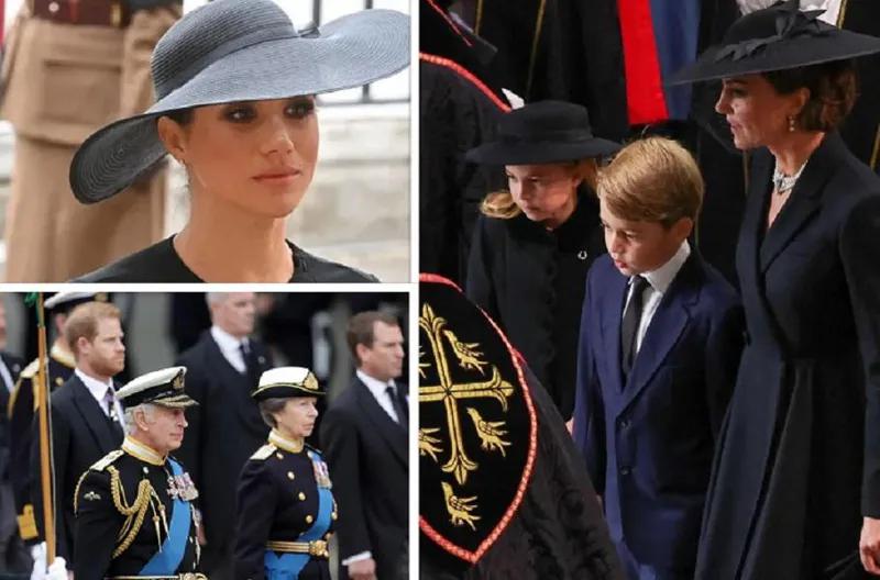 Члены британской королевской семьи на похоронах королевы Елизаветы — принцы, принцессы и аристократия (фото)