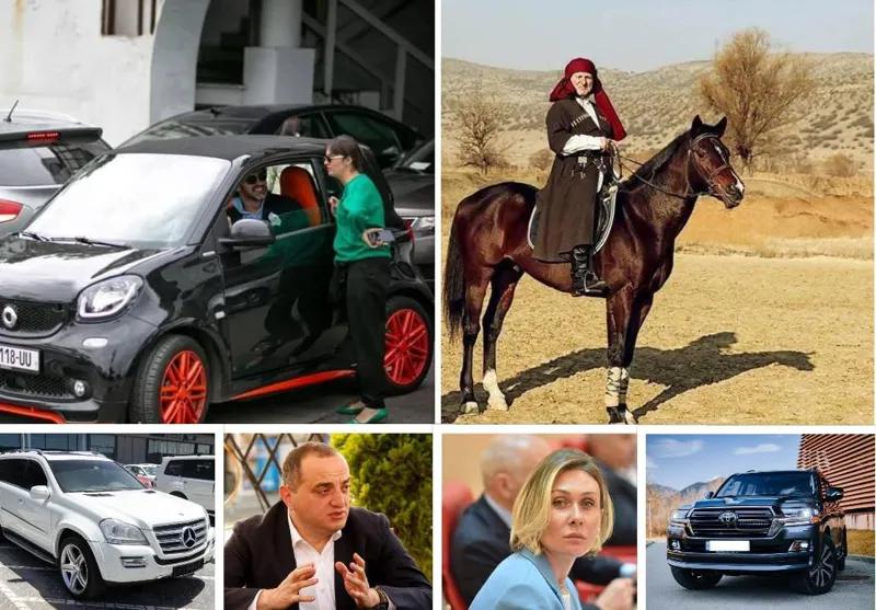 Дорогостоящие автомобили Каладзе, Инджия и других – впечатляющий автопарк грузинских политиков