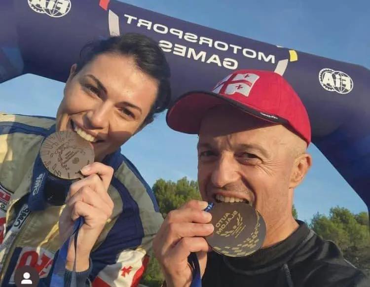 Бывшая модель Ирина Онашвили завоевала бронзовую медаль в автослаломе на чемпионате мира по автоспорту - «То, что сделала - сумасшествие...»