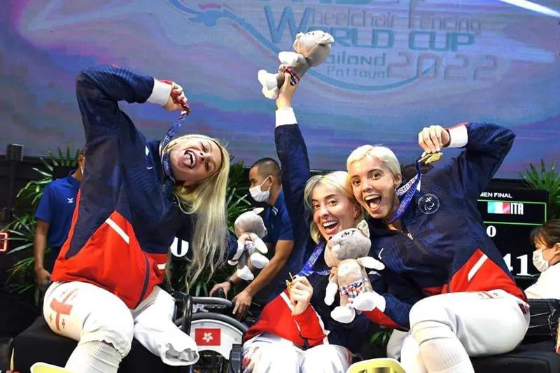 Потрясающая новость из Польши - женская сборная Грузии по фехтованию на колясках – чемпион Европы