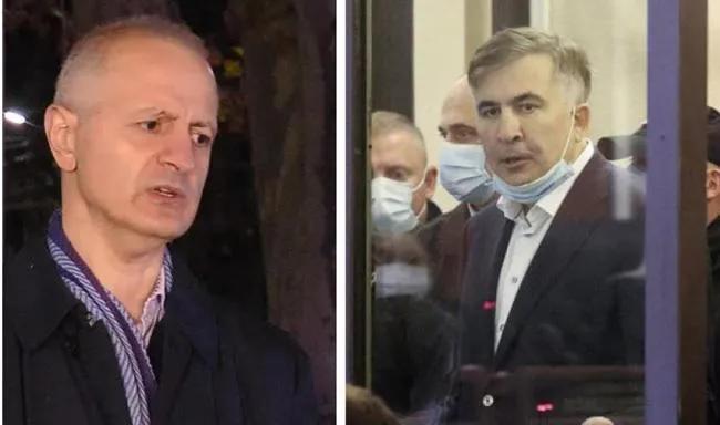 Тенгиз Цуладзе - Михаил Саакашвили поступил с весом 116 килограммов, а в эту минуту весит 73.6 - Кахексия и значительная потеря веса очень опасны для жизни