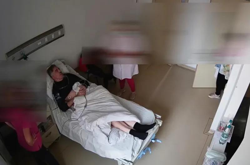 Специальная пенитенциарная служба распространяет кадры Михаила Саакашвили