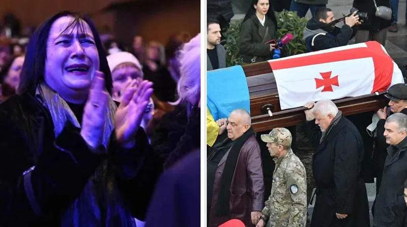 Буба Кикабидзе похоронен на Верийском кладбище