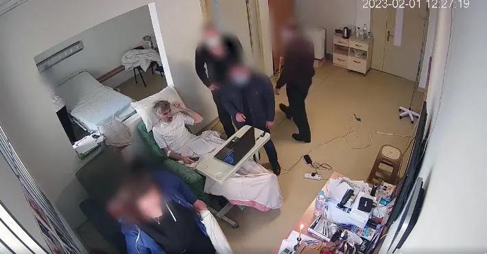 Специальная пенитенциарная служба распространяет кадры Михаила Саакашвили из «Вивамеда» (видео)