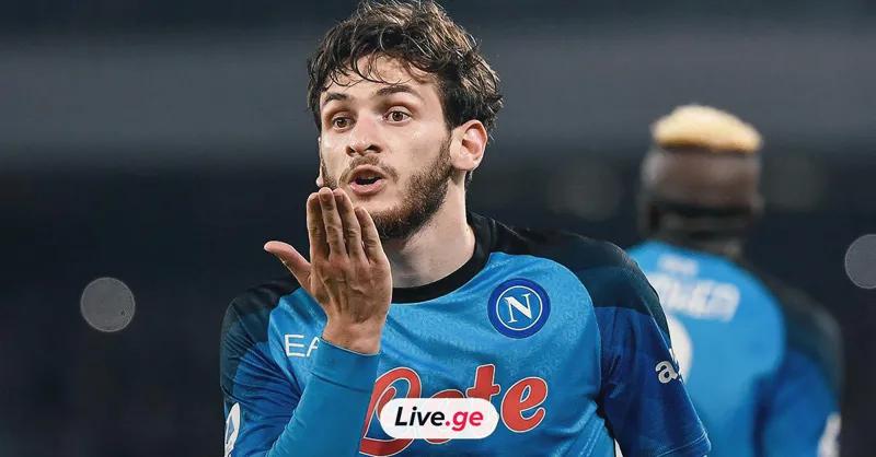 Историческое достижение Хвичи Кварацхелия в «Серии А» - грузинская звезда уже в третий раз назван лучшим игроком месяца