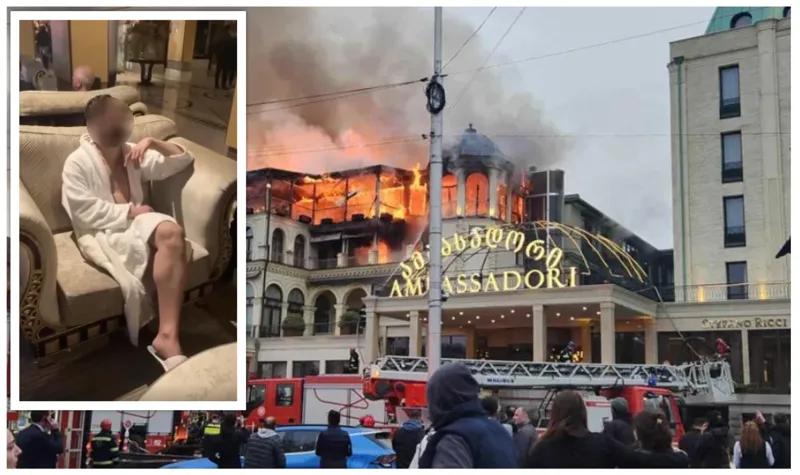 «Он снял гостиничный номер  на два-три дня» — что говорят о человеке, задержанном в «Амбассадоре», и информации, что он перед пожаром проиграл деньги