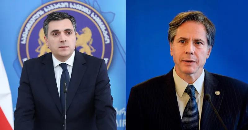 Илья Дарчиашвили Блинкену - Надеемся, что США представят доказательства или пересмотрят свое решение