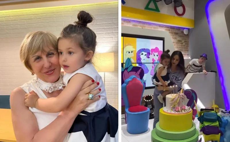 Элис Мария Саакашвили с бабушкой - фото со дня рождения дочери экс-президента