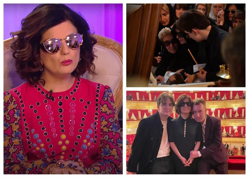 Российские СМИ пишут, что у Дианы Гурцкой депрессия после смерти мужа – «Она отказывается общаться с друзьями, не встает с постели... рядом с ней сын и брат»