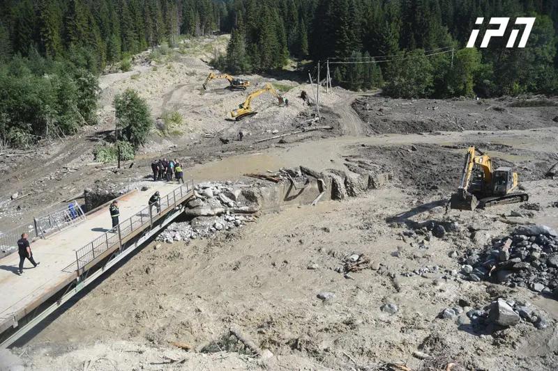 Национальное агентство окружающей среды публикует первичную оценку стихийных явлений, развившихся в долине реки Бубисцкали
