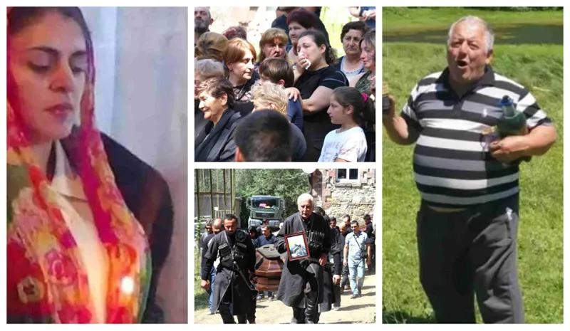 Фото из Глолы: похоронены Геннадий Султанишвили и Софо Бакурадзе, погибшие в результате стихии