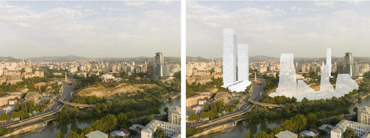 Каким будет Тбилиси через 3-4 года и что планируется на правом берегу Куры?