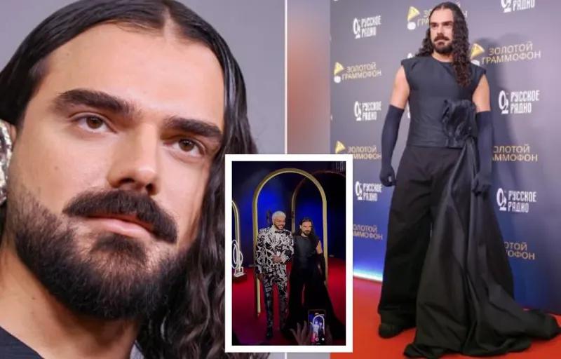 Еще один Хвича Кварацхелия - грузинский певец, позирующий с Киркоровым на красной дорожке в России: его стиль - тема обсуждения в российских СМИ