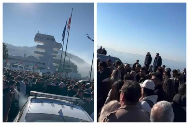 «Нашествие» турецких туристов в Батуми и очереди на таможне в Сарпи – кадры прибывших на Новый год туристов на границе и комментарии батумцев