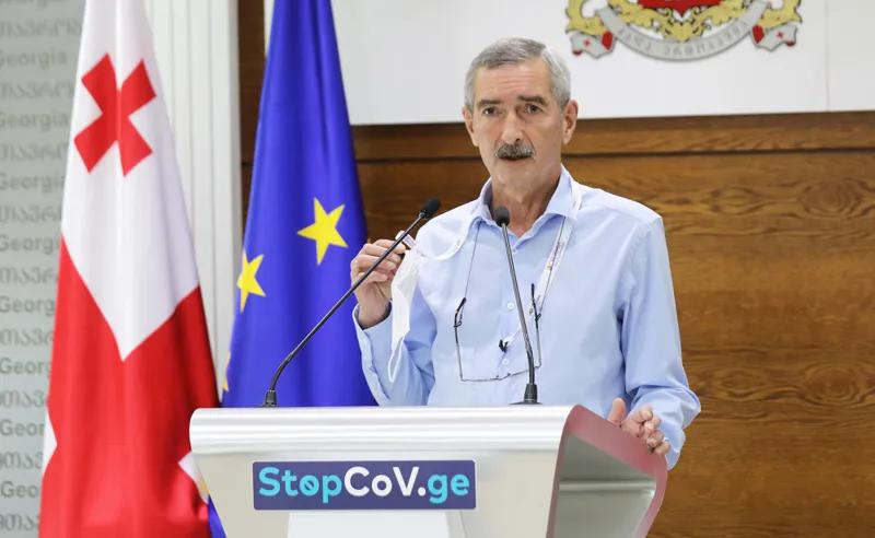 Паата Имнадзе - Ведутся переговоры для поступления в страну новых вакцин, которые будут адаптированы к новым штаммам коронавируса – Показатель распространения коронавируса в Грузии сегодня 3%